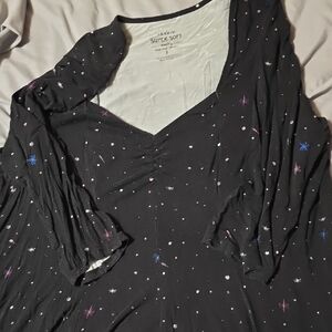 Black Starry Night Dress